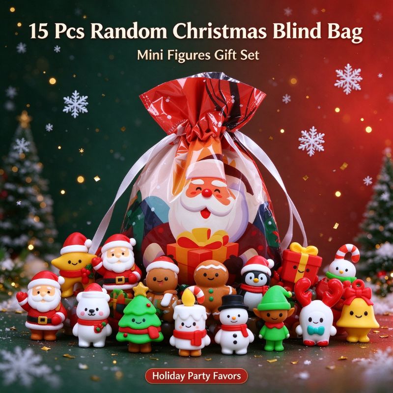 Christmas Mini Figures Blind B - огляд і ціна Kids Toys Xmas