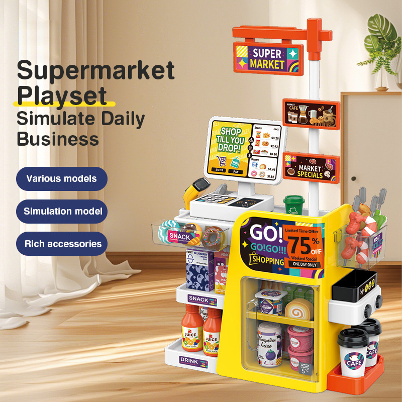 Kids Mini Supermarket Checkout - огляд і ціна Toy Cash Register