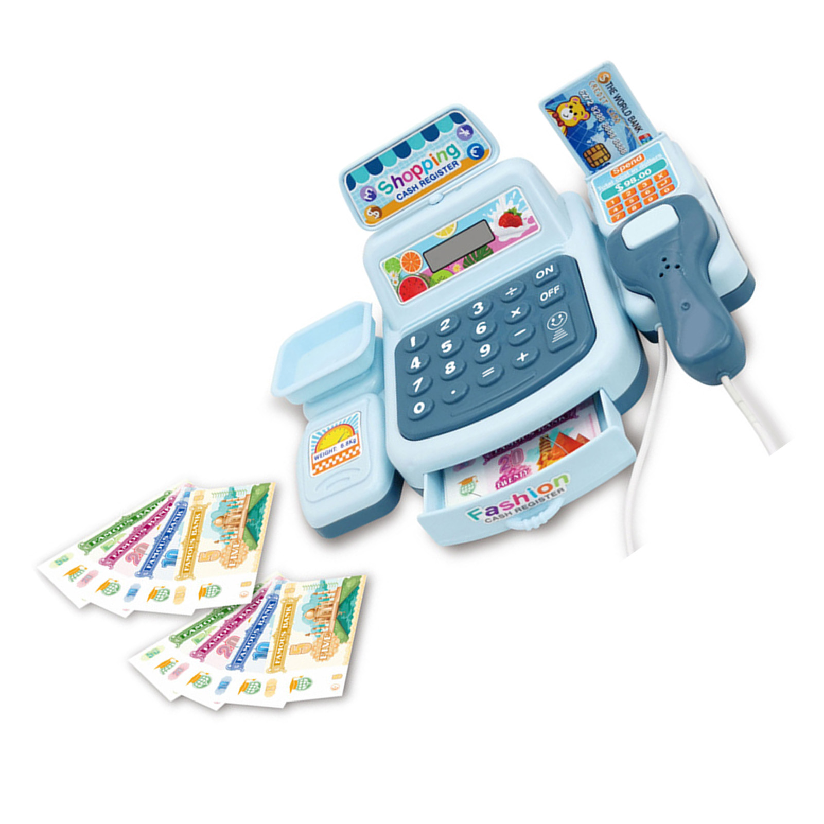 Cash Register Playset Supermar - огляд і ціна Toy Cash Register