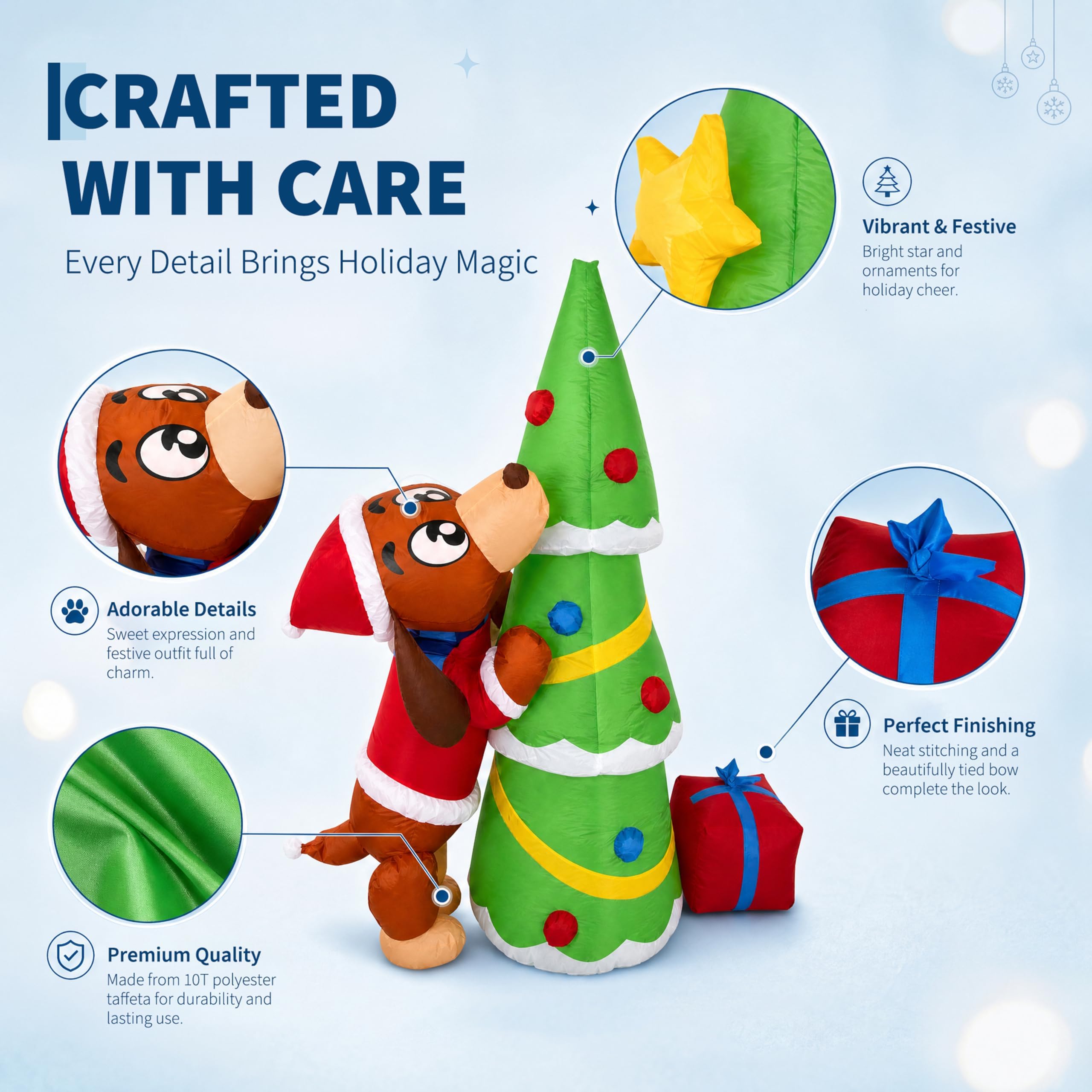 7ft 210cm Giant Inflatable Chr - огляд і ціна Kids Yard Toys